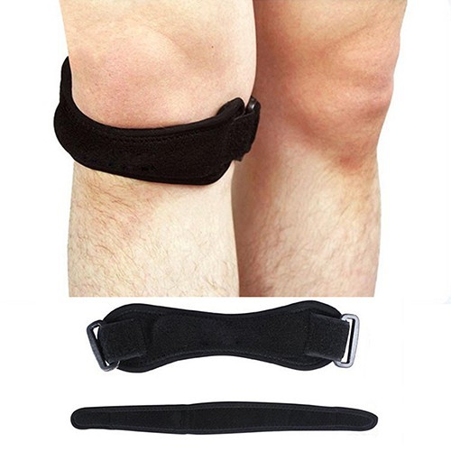 Deker Patela Tendon / Deker Lutut / Knee Support / Brace / Olahraga / Kesehatan / Bersepeda / Fitnes