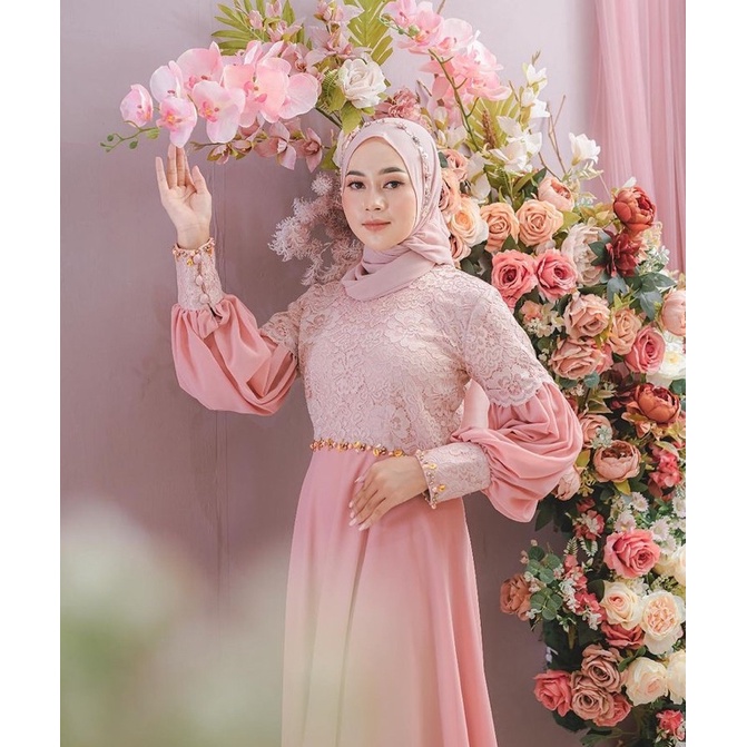 Clara dress - gamis Open PO