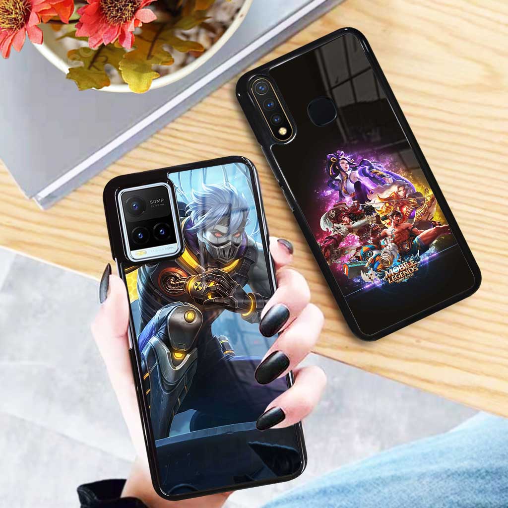 (V59) Case Glossy Vivo Y91 Y93 Y95 Y12 Y15 Y17 y19 Y12S Y20 Y20S Y21S Y21 Y33S Y30 Y50 Y51 V20 SE - 