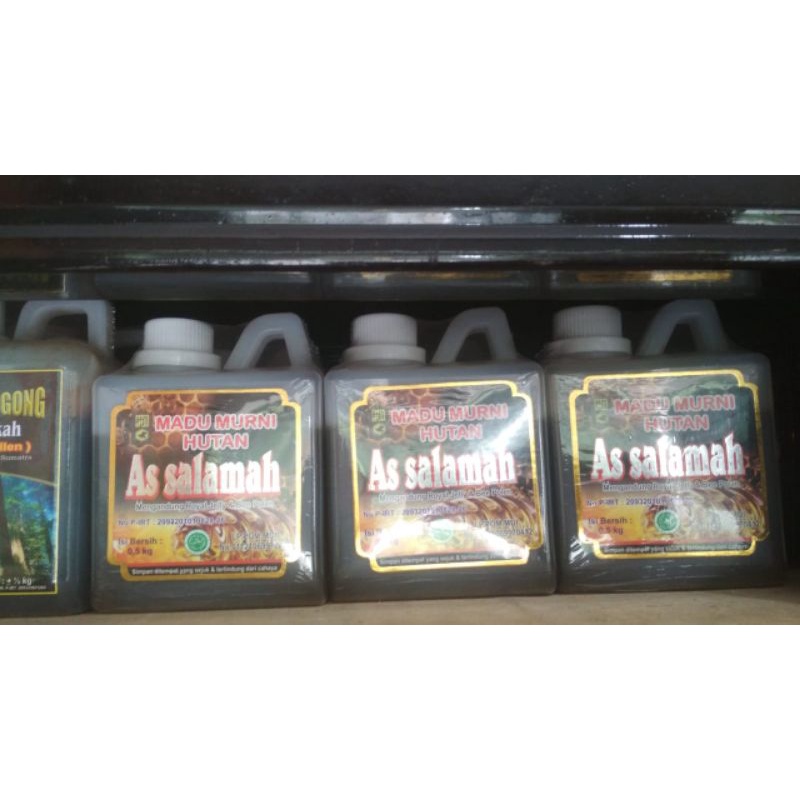 

MADU MURNI HUTAN AS SALAMAH 500 gr