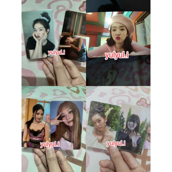 PHOTO CARD RED VELVET ; Irene wedding Irene Orgel Irene cepol Irene Smcu Ver/ noot noot. Joy Rebahan