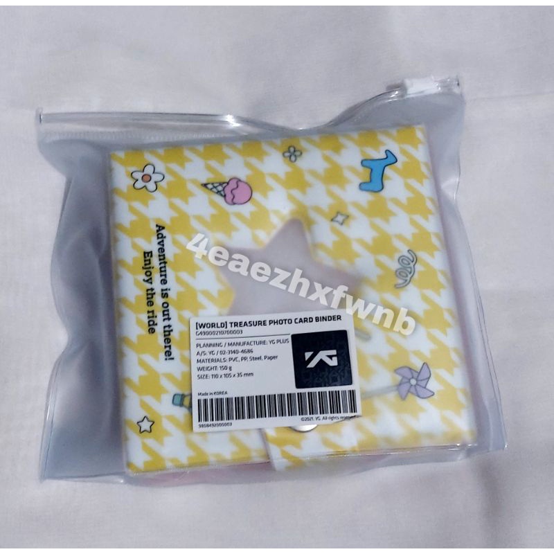 [READY STOCK] TREASURE WORLD MD WEVERSE PHOTOCARD BINDER SET