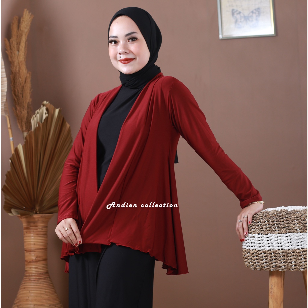 Outer Wanita model terbaru /kardigan jersey