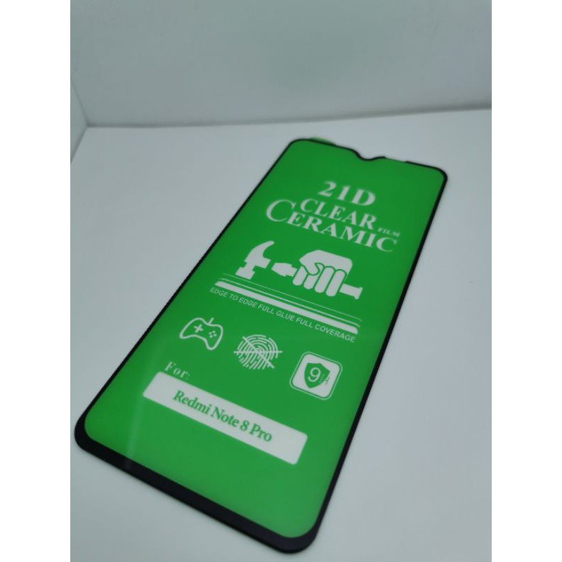 Tempered Anti Gores 21D Clear Film Ceramic  TG OPPO RENO 2/2F/3/3 PRO/4/4F/5/5F/6/7/8