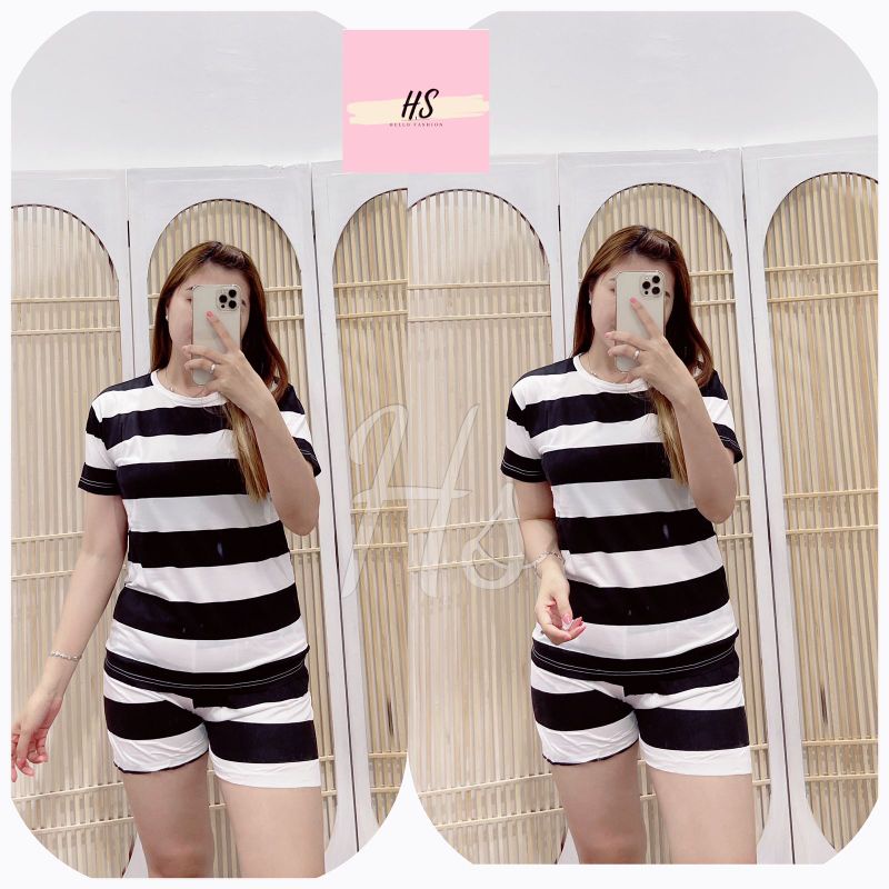 Stelan Stripe Black White import/Realpict by HS