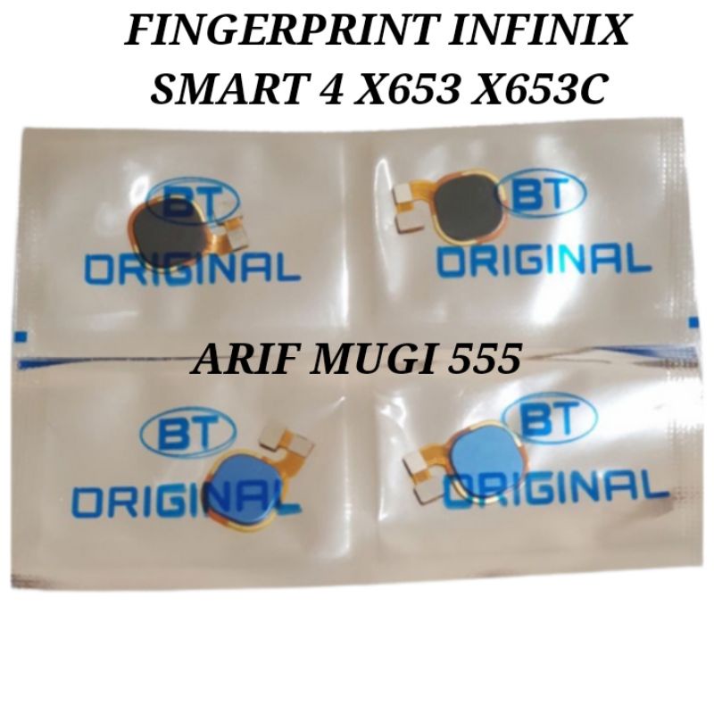 FLEXIBLE FINGERPRINT SIDIK JARI INFINIX SMART 4 X653 X653C ORIGINAL