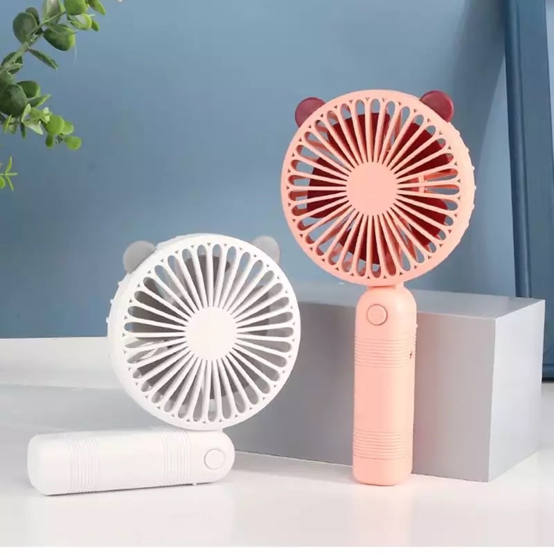 KIPAS ANGIN LIPAT PORTABLE USB / USB CHARGING MINI FAN / KIPAS ANGIN GENGGAM USB MODEL LIPAT