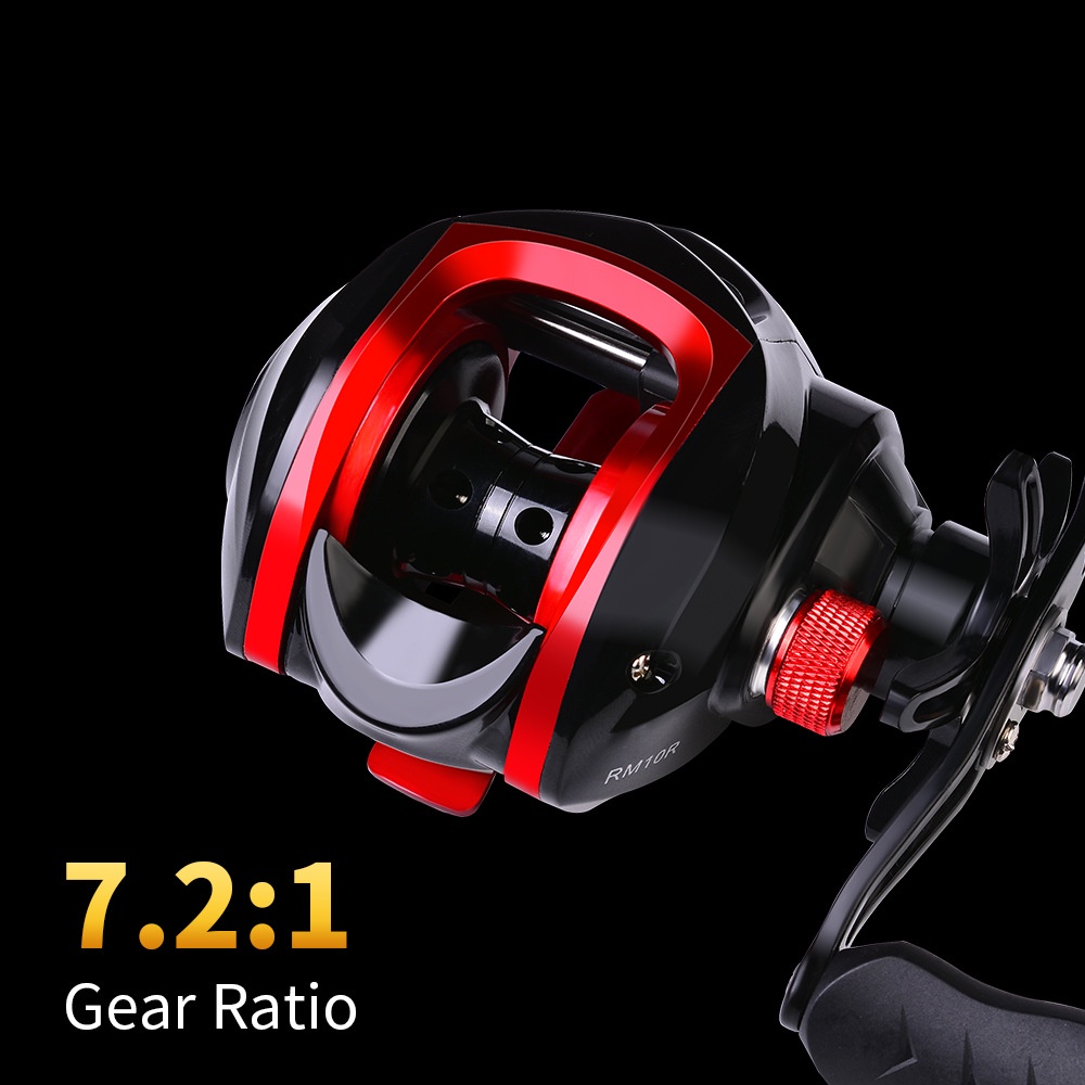 Proberos Reel Pancing 3 + 1bb Rasio 7.2: 1 Max Drag 10kg Untuk Outdoor