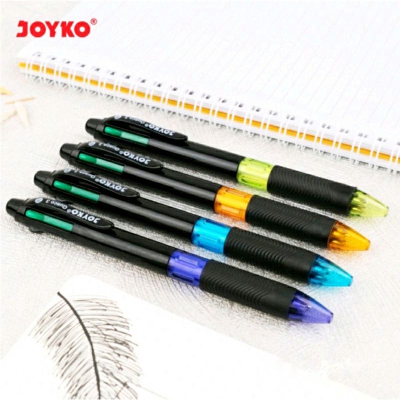 

Pen 4 Warna Joyko BP-288 / Pen Joyko Quaco 3