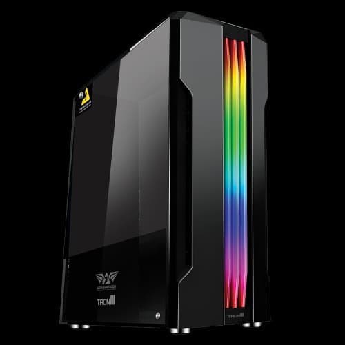 PC GAMING KOMPLIT AMD RYZEN 5 3400G/ DDR4 8GB/ HDD 500GB/ SSD 120GB/ LED 22&quot;/Rexus VR1