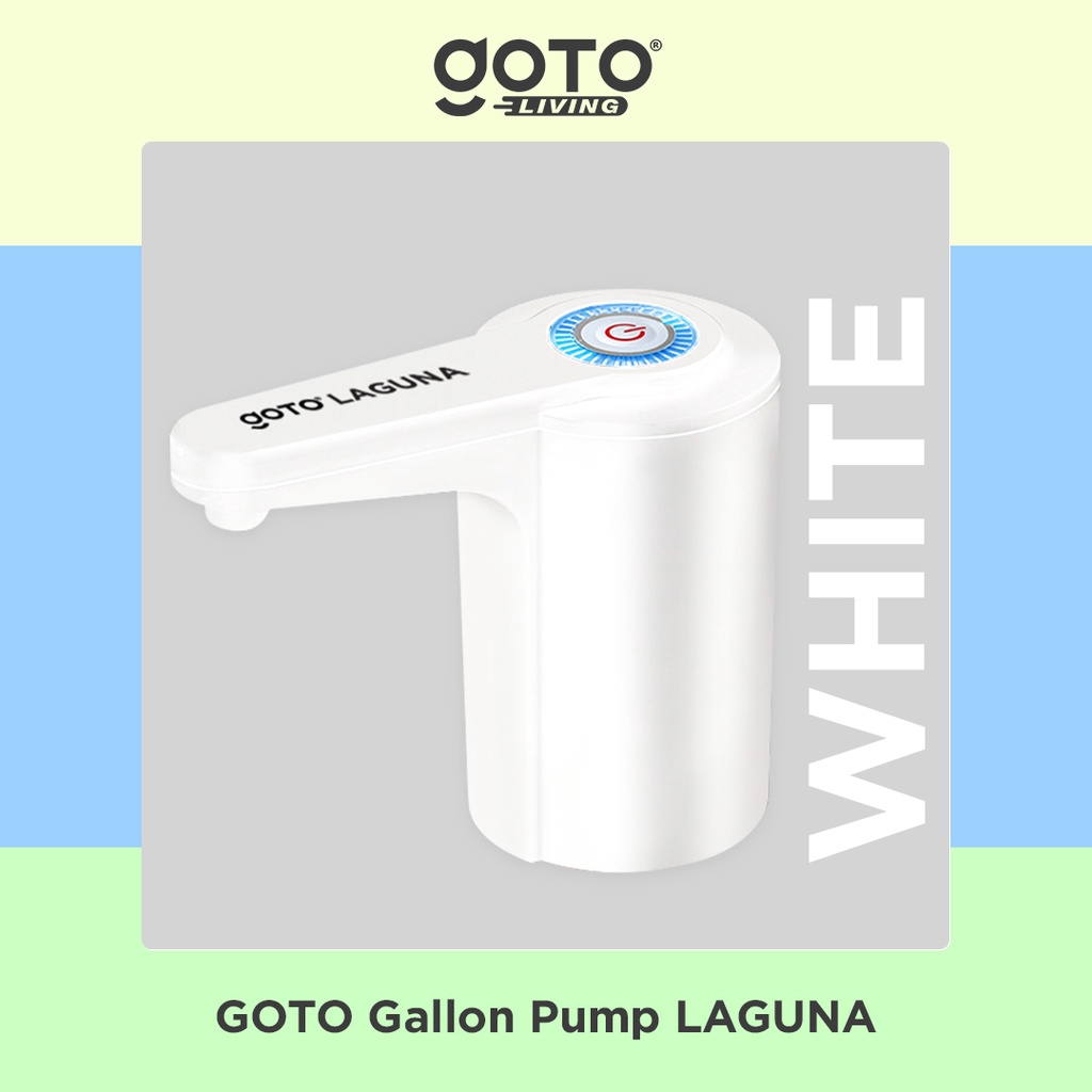 Goto Laguna Gallon Pump Dispenser Air Pompa Galon Elektrik Charge USB