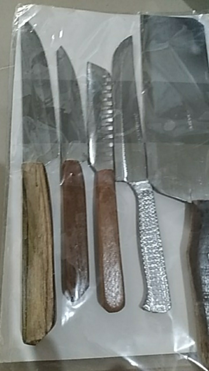 Promo Paket Hemat Pisau Steinlees Anti Karat Dan Tajam Isi 5 Pcs / Isi 6 Pcs