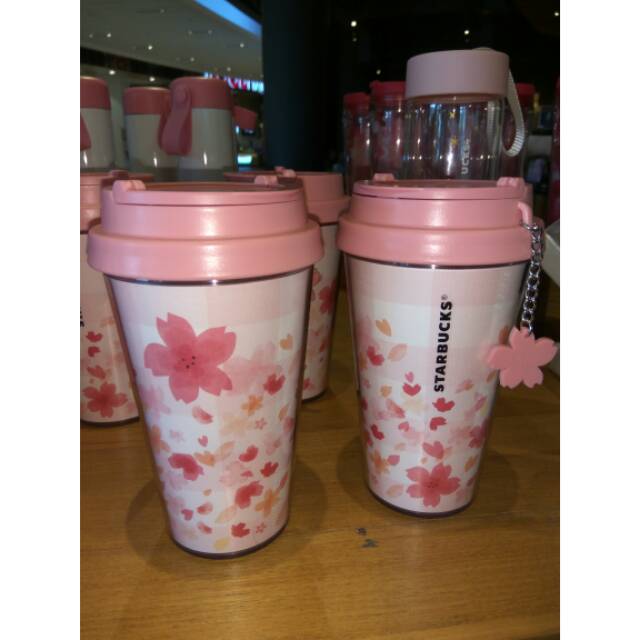 Starbucks Tumbler Cup Plastik Sakura Spring 2018 Tall