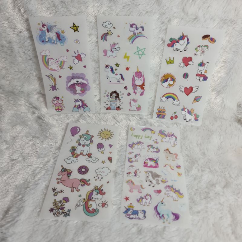 

sticker unicorn imut lucu good quality