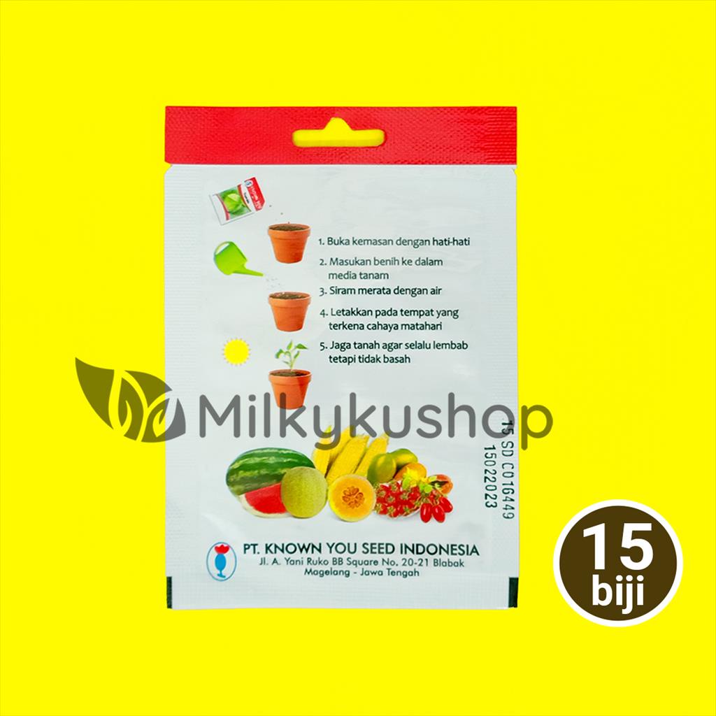 BENIH KYS KNOWN YOU SEED PAPRIKA F1 TT GOLDEN STAR 15 BIJI KP