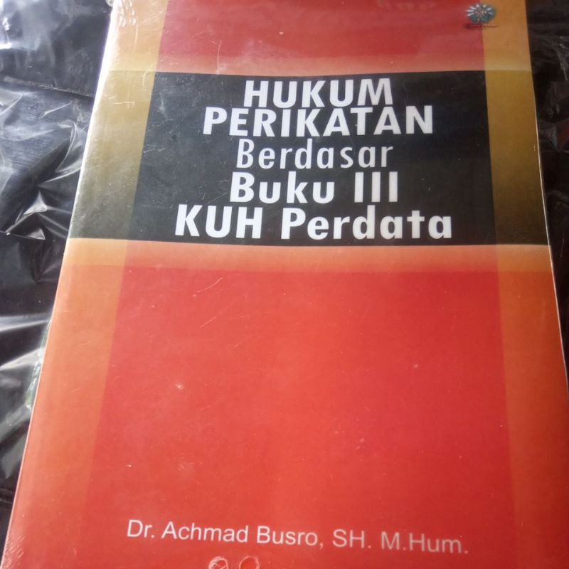 Buku Hukum Perikatan KUH perdata