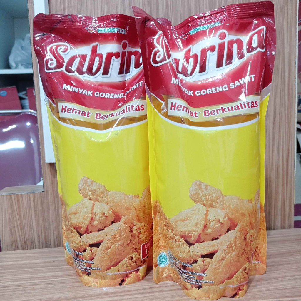 

MINYAK GORENG SABRINA POUCH 1L