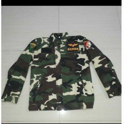 Jaket Jangkis BANSER Free nama bordir