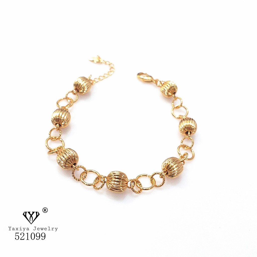 

Gelang Jurai Lapis Emas Perhiasan Imitasi Gold 18K Yaxiya Jewelry 623