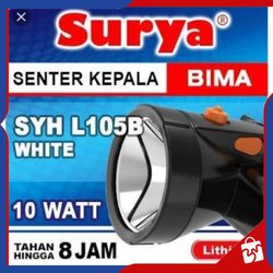 SURYA Senter Kepala Gantung Hiking Camping 10 Watt SYH 105B