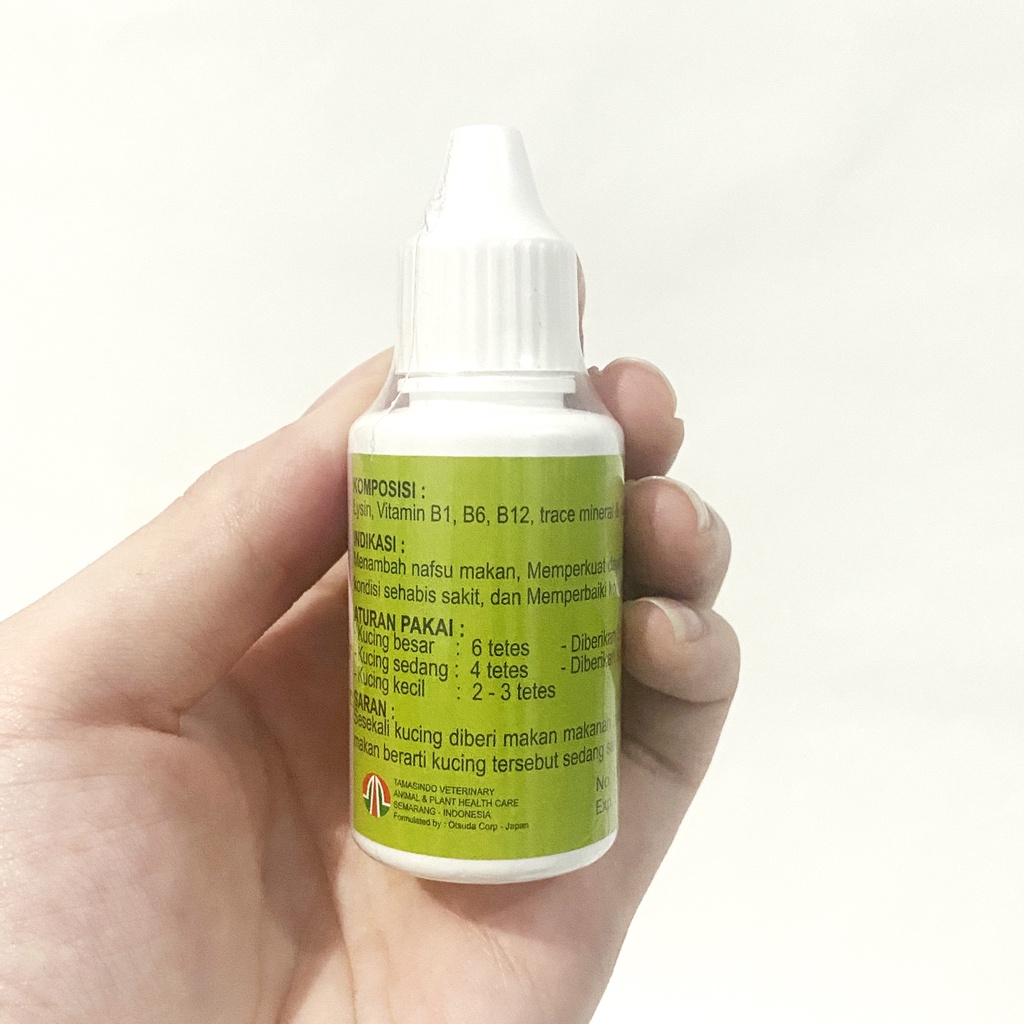 Stimulo Drop 30 ml - Obat Penambah Nafsu Makan Kucing dan Obat Daya Tahan Tubuh