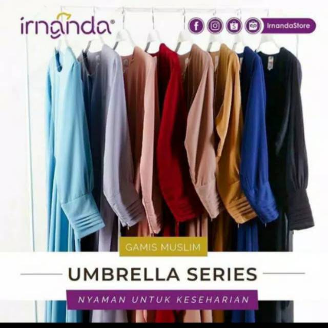 ORIGINAL IRNANDA UMBREĹLA SERIES  WOLLY CREPE PREMIUM