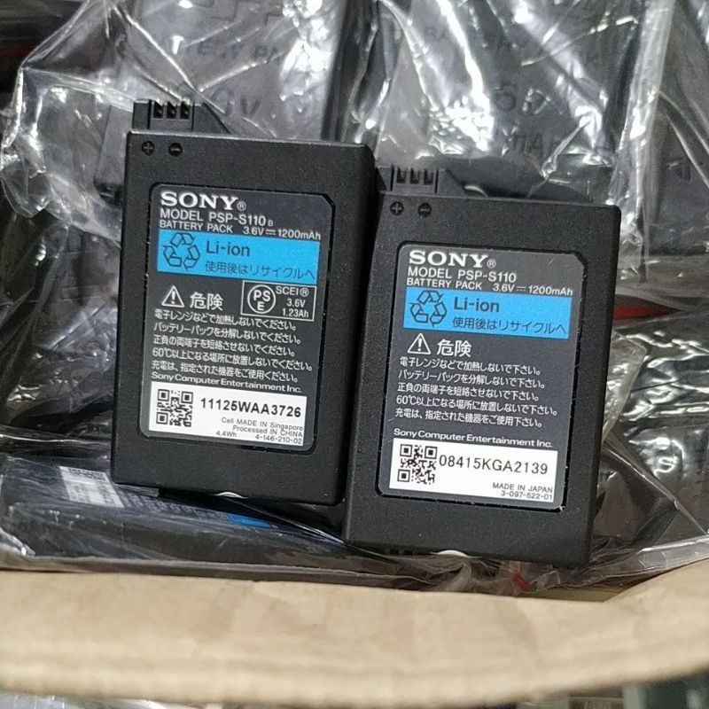 Battery Batre Baterai Pack PSP SLIM SERI 3000 /2000 Original Ori