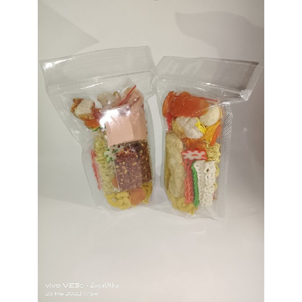 

Seblak siap saji komplit