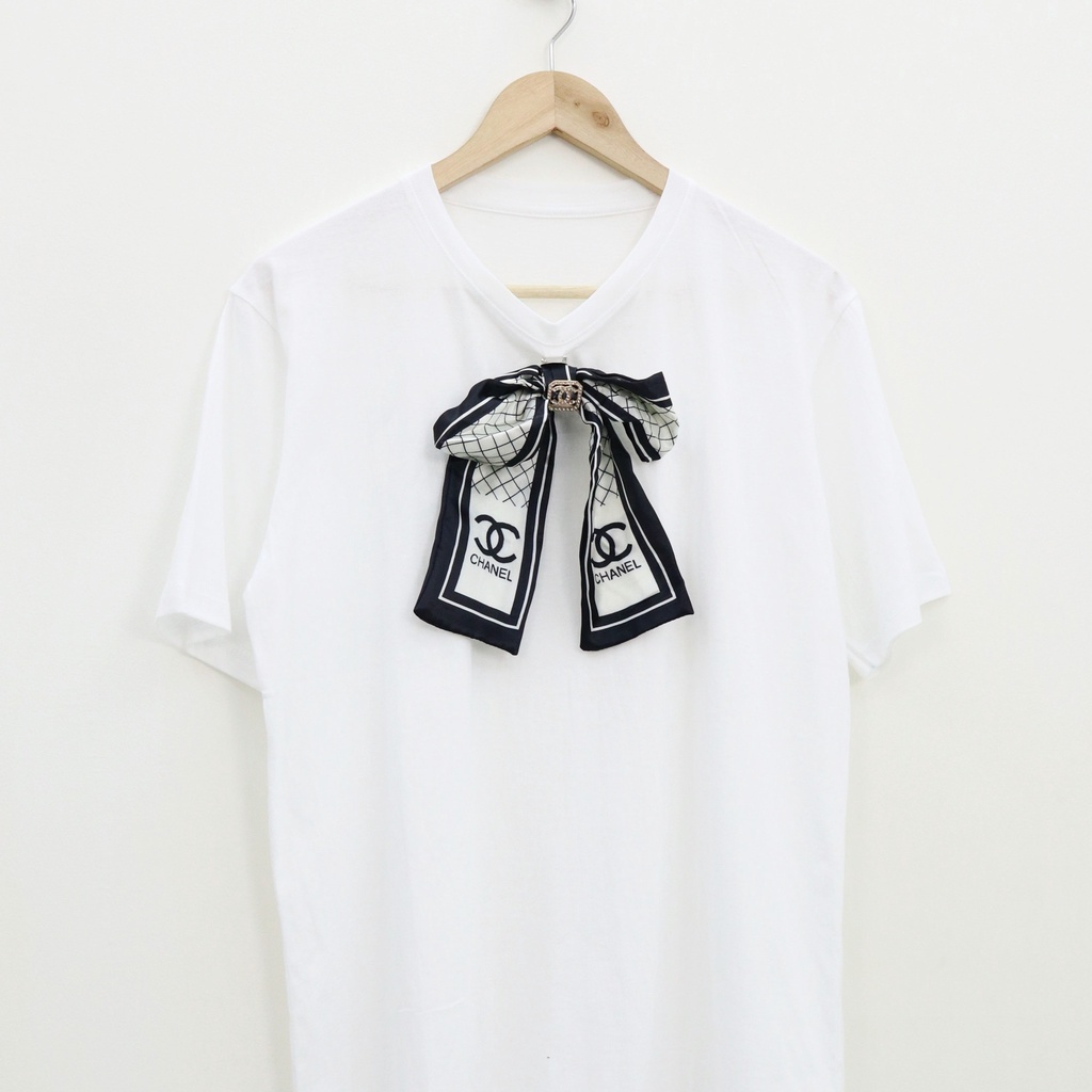 Cenele tie tee top -Thejanclothes
