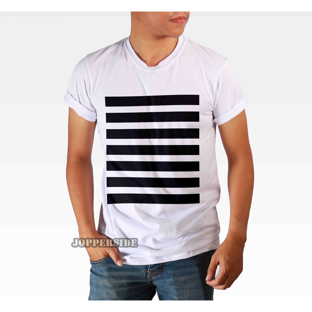 JOPPERSIDE T SHIRT KAOS POLOS SALUR GARIS DISTRO PRIA ORIGINAL PREMIUM TS80