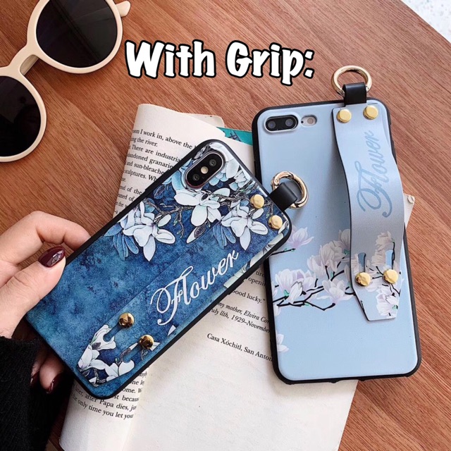 Flower Case iPhone Oppo Vivo Xiaomi Samsung J2 Pro J2 J5 J7 Prime Realme 7 6 5 3 2 Pro Oppo A52 A31