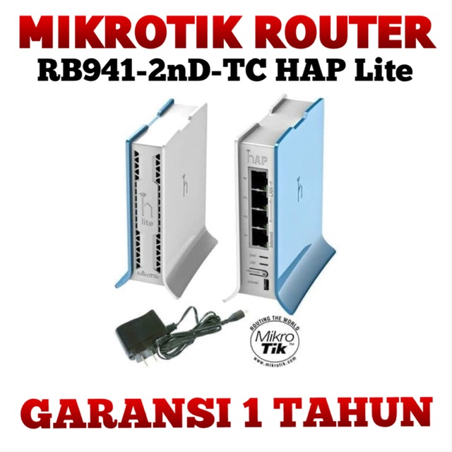 MIKROTIK ROUTER RB941-2nD-TC HAP Lite