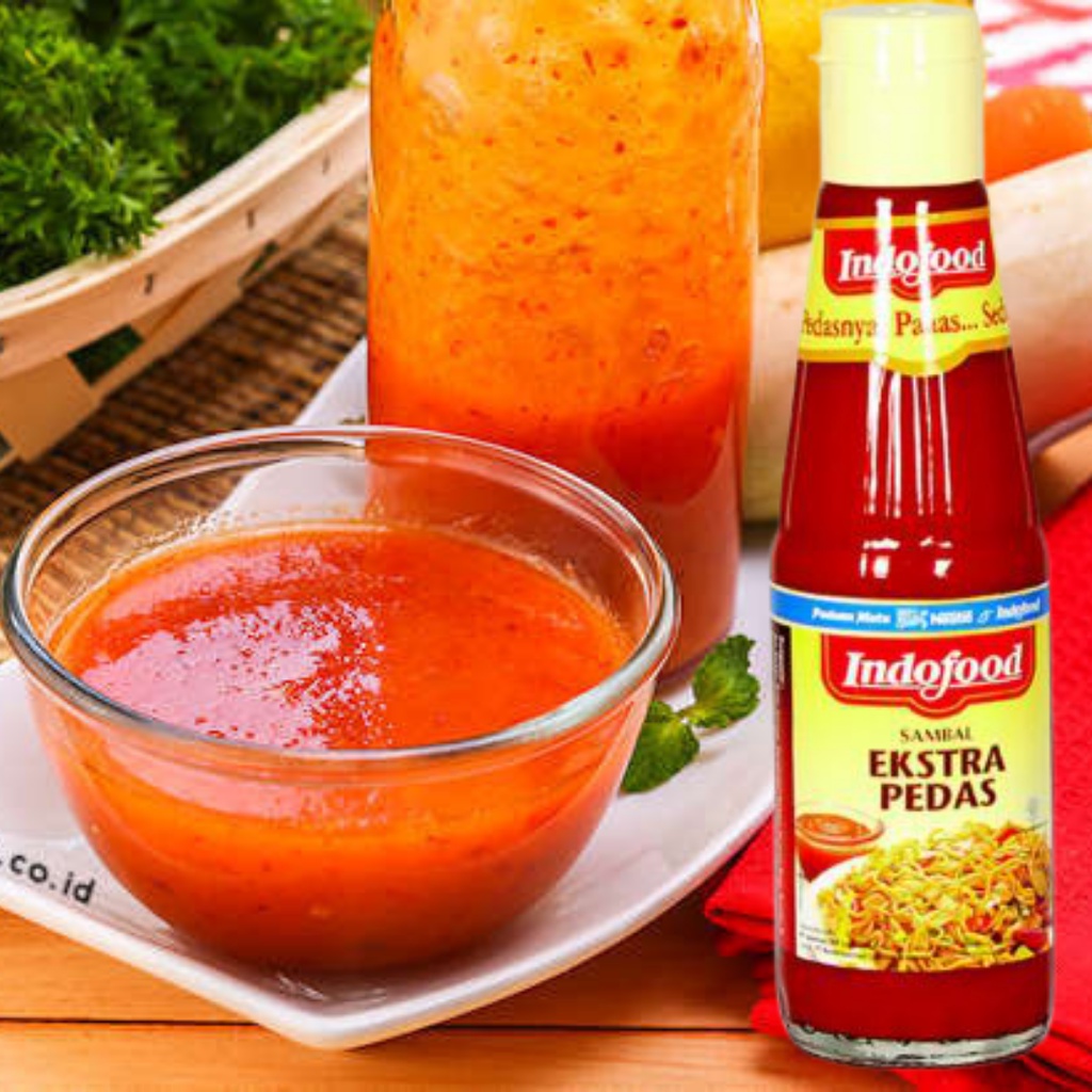 

Promo Saos Sambal Indofood Extra Pedas 335 ml Botol Besar