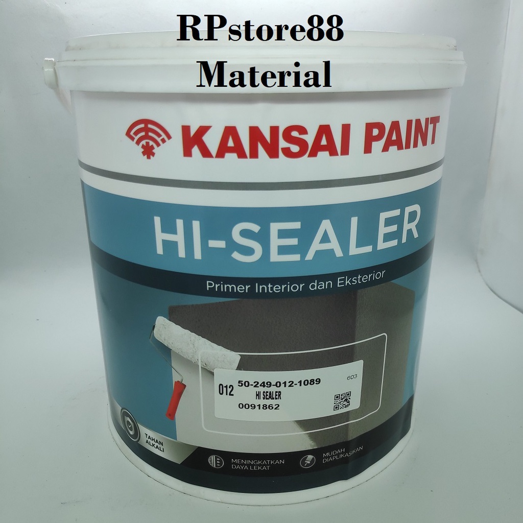 KANSAI HI-SEALER GALON 4 KG - CAT DASAR TEMBOK / CAT DASAR DINDING 4KG - SEALER