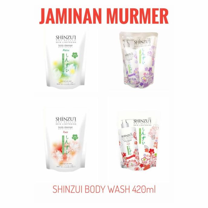 Diskon SHINZUI BODY WASH 450ML -SABUN MANDI CAIR -MATSU -KIREI -KEIKO -ISEIYA Diskon