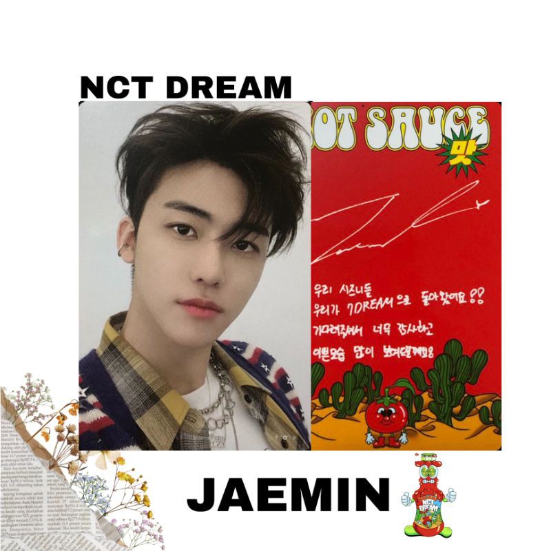 [PHOTOCARD] NCT DREAM HOT SAUCE CRAZY VER- NA JAEMIN