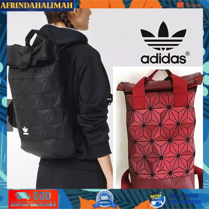 

[TERBARU] tas ransel unisex adidas set original import backpack laptop school