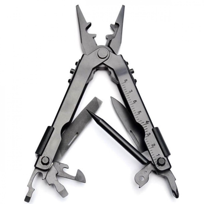 Tang Multifungsi EDC Stainless Steel Plier With Pouch