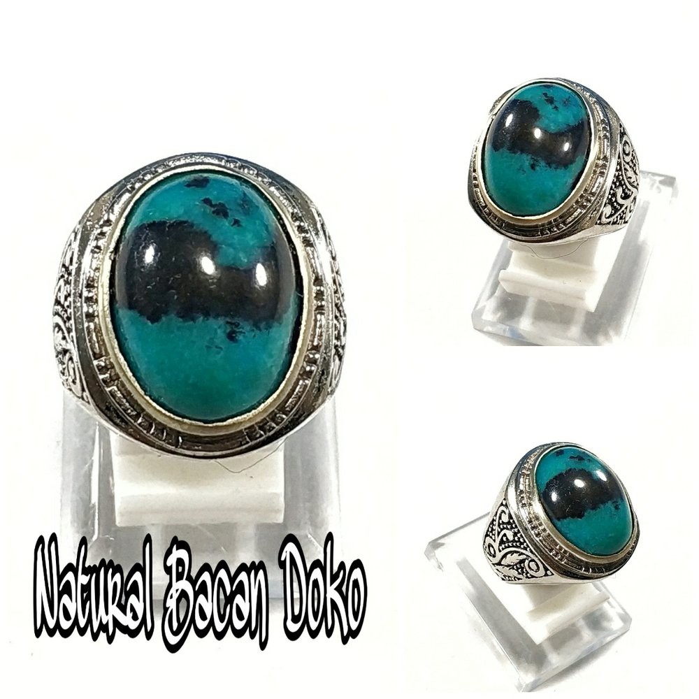 CINCIN BATU AKIK NATURAL BACAN DOKO MINIMALIS