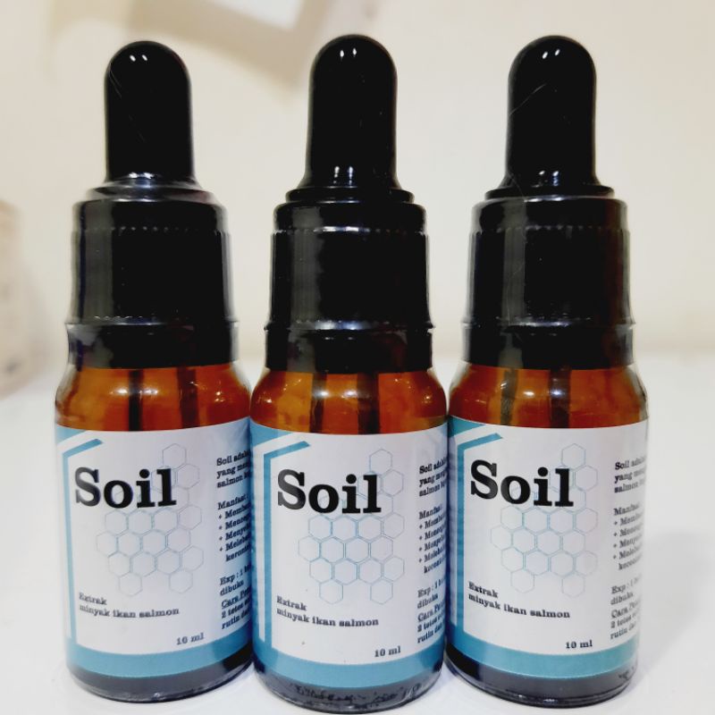 soil minyak ikan salmon for pets 10ml