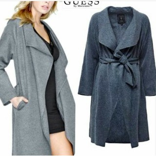 guess grey coat
