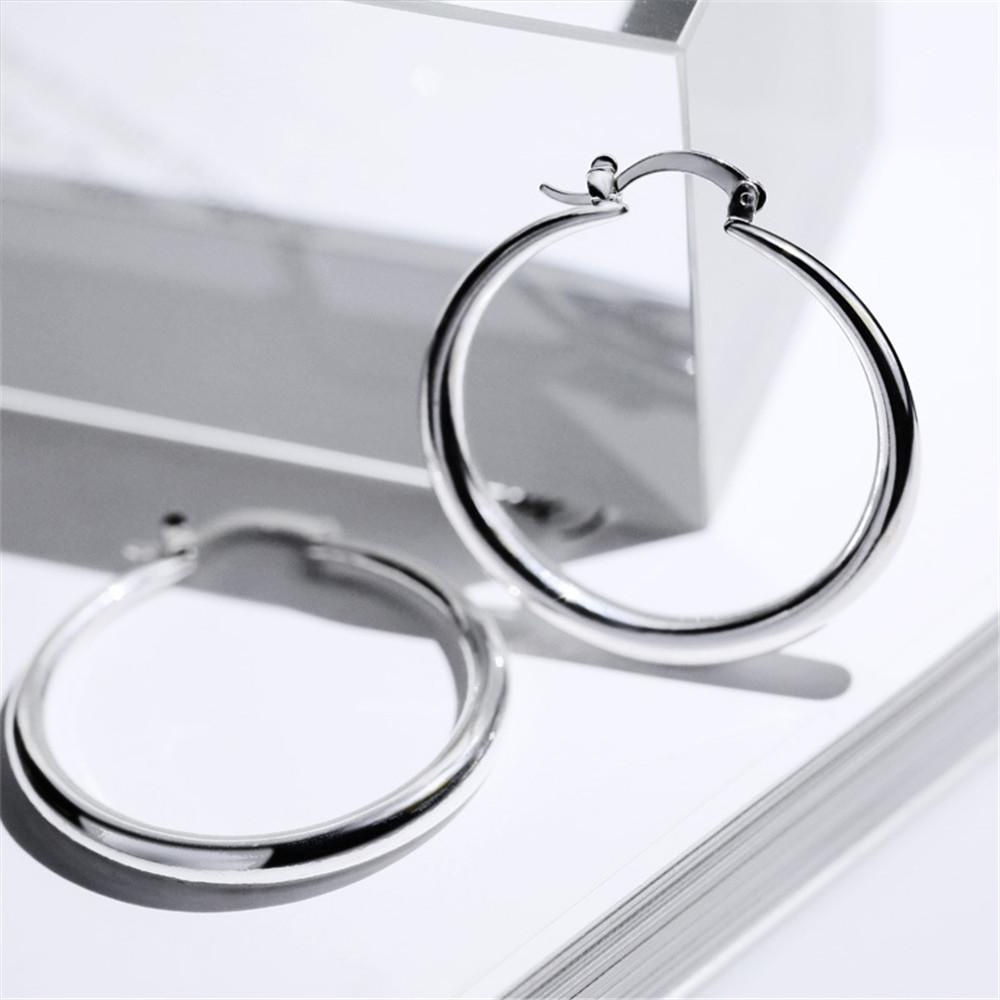 PREVA Round  Hoop Trendy Women Party Metal Jewelry