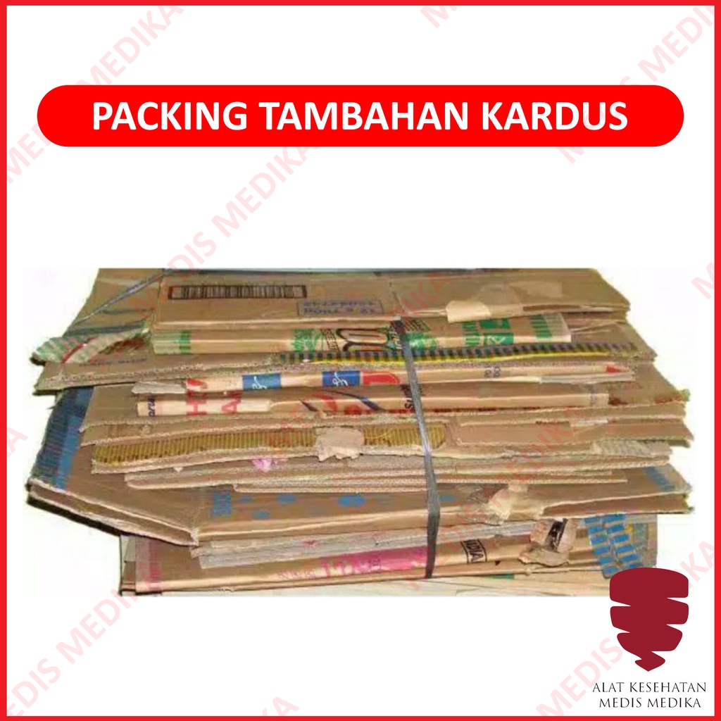 Packing Tambahan Dus Kardus Karton Agar Lebih Aman Saat Pengiriman Medis Medika