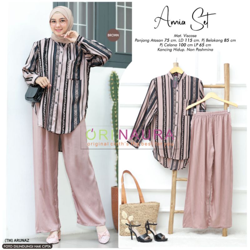 setelan wanita amia ori naura