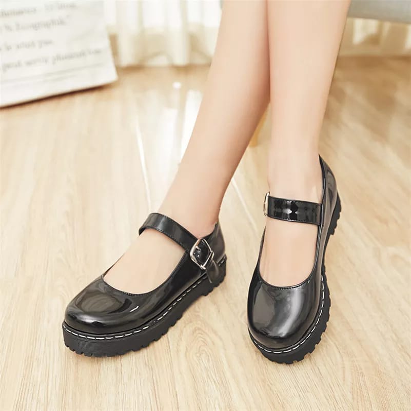 SEPATU DOCMART DISSA / SEPATU GESPER STYLE KOREA PREMIUM 005