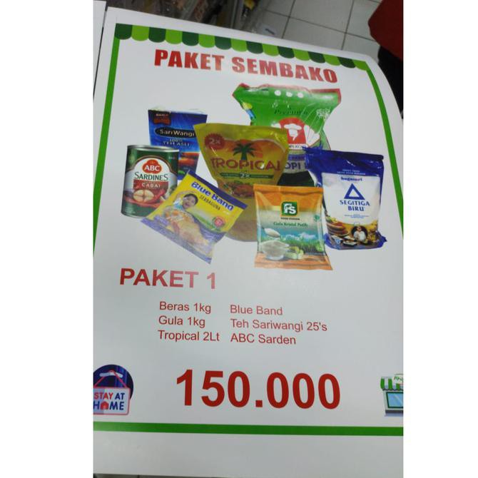 

Paket Sembako Murah Banget Rp 150.000 Nuriwulandari79Shop