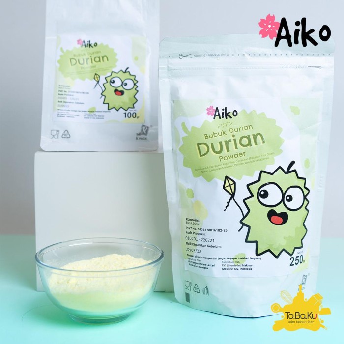 

Aiko Durian Powder Bubuk Durian 1 Kg
