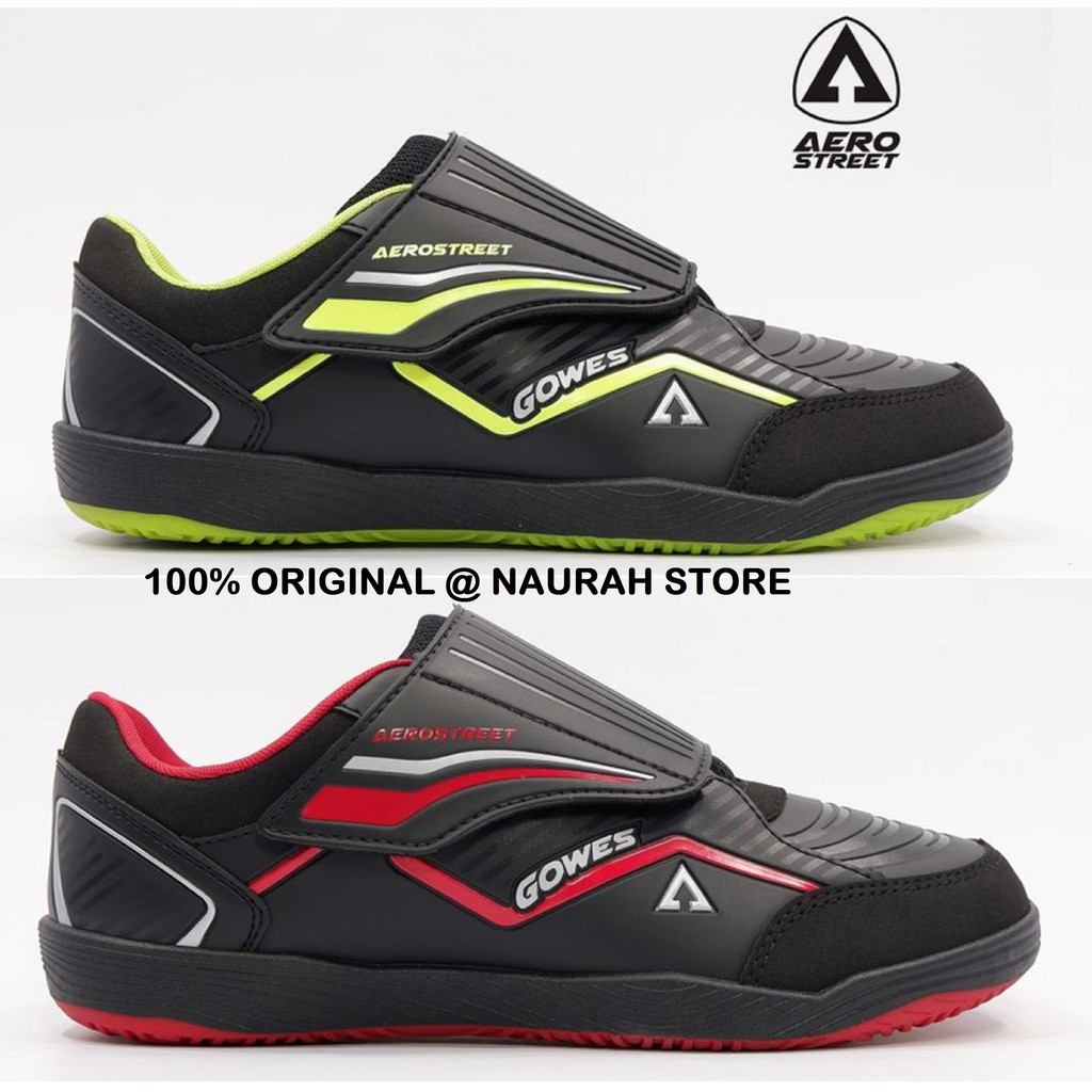 Sepatu Gowes Velcro AeroStreet 100% Original Sneakers Sepeda Pria Wanita Sport Jogging Sport Casual