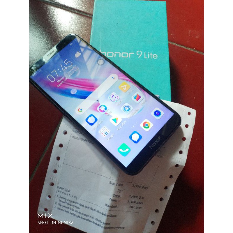 Second Huawei honor 9lite ram 3 rom 32 cpu hikirin 659