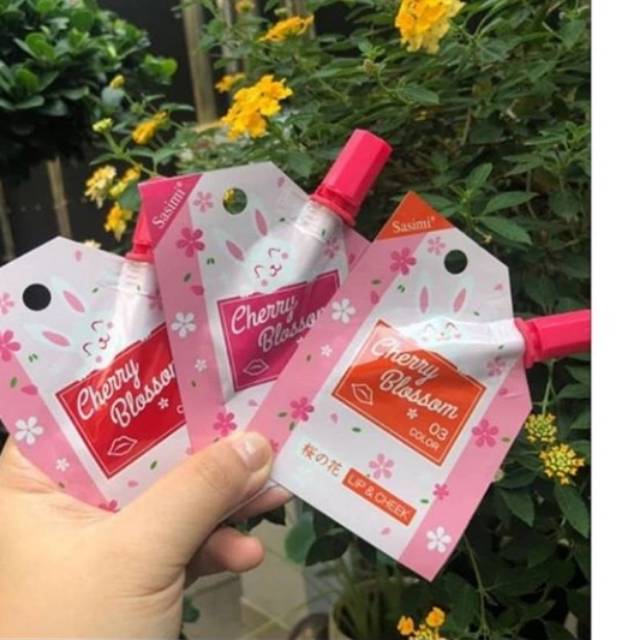 [ ECER ] LIPTINT SASIMI CHERRY BLASSOM &amp;  HENGFANG FASHION